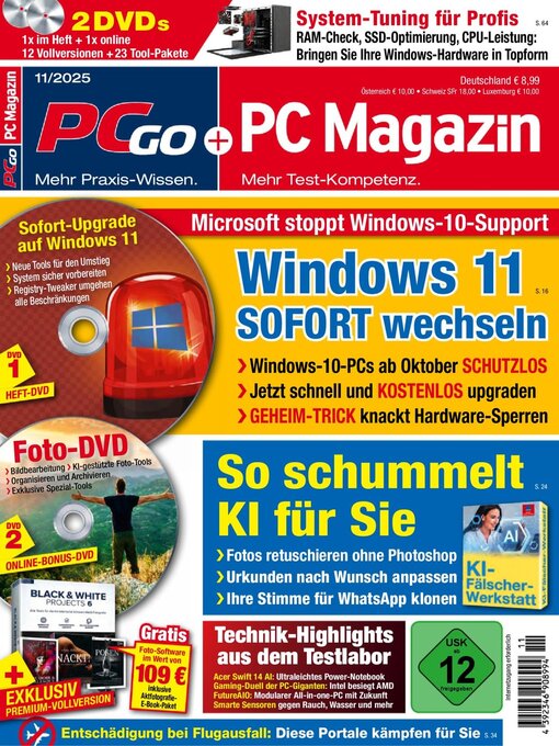 Title details for PC Magazin/PCgo by Weka Media Publishing GmbH - Available